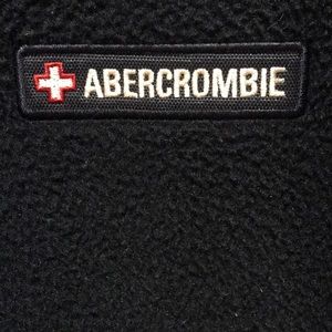 Abercrombie and fitch reversible pullover Large